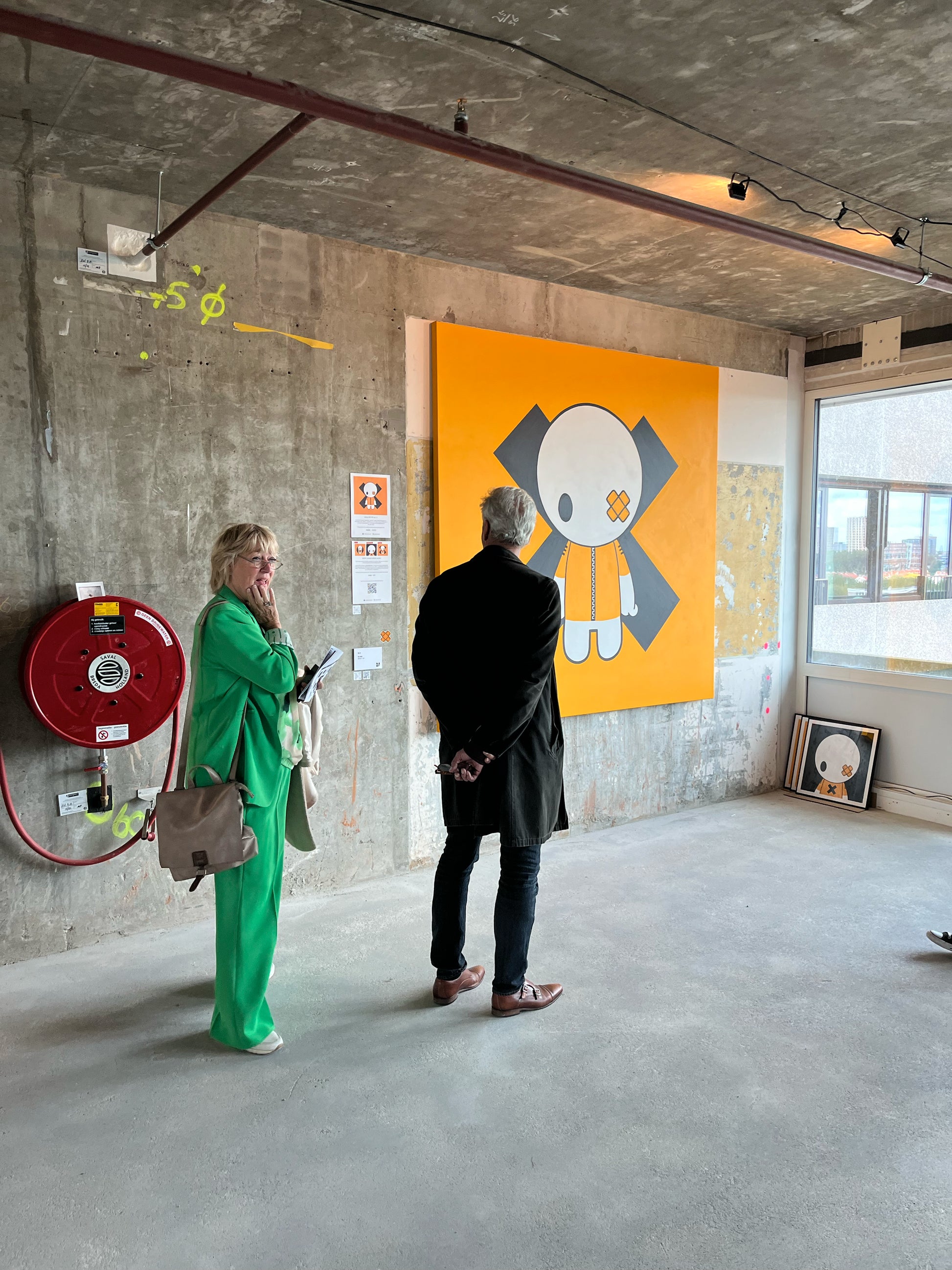 Bill Kill vol3 painting at Big Art 2024