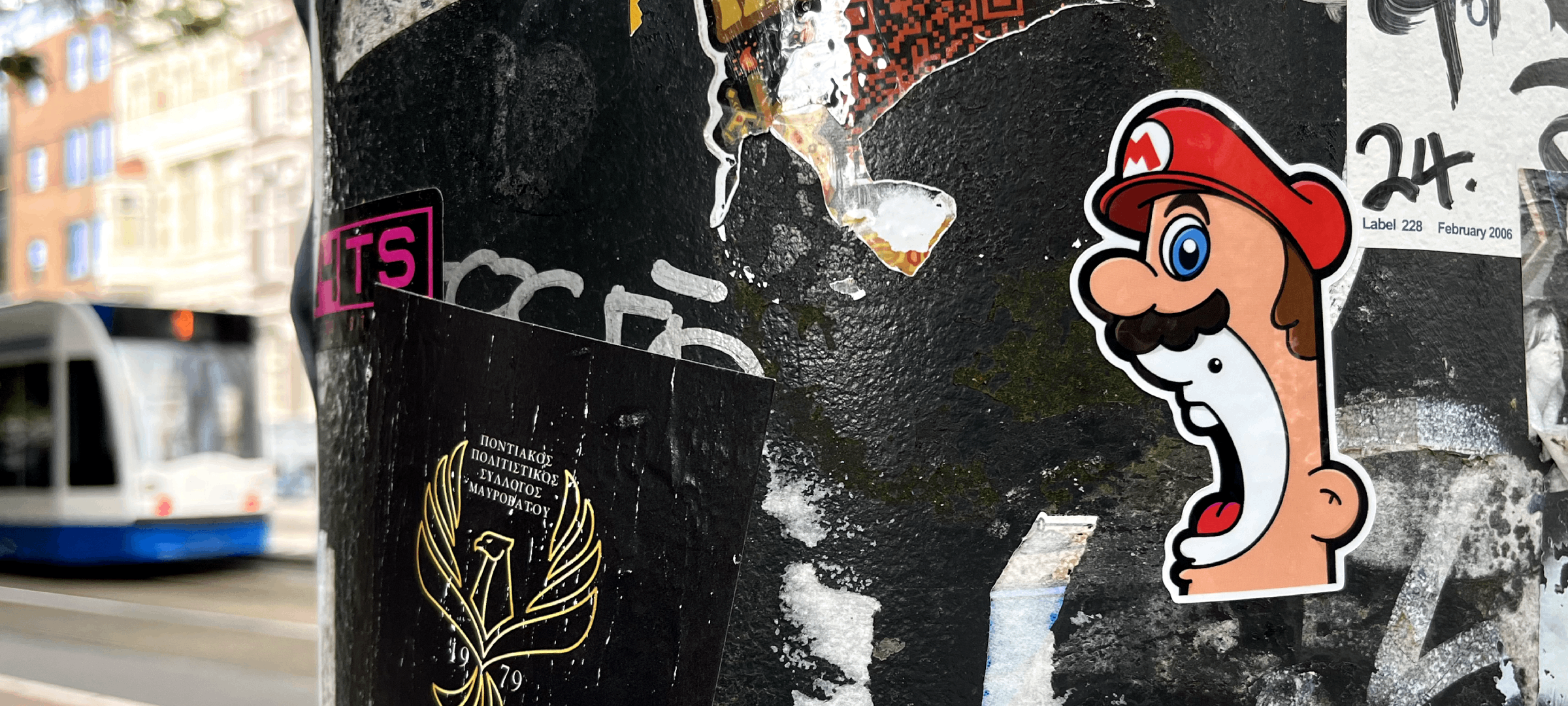 Shouter vs Mario sticker