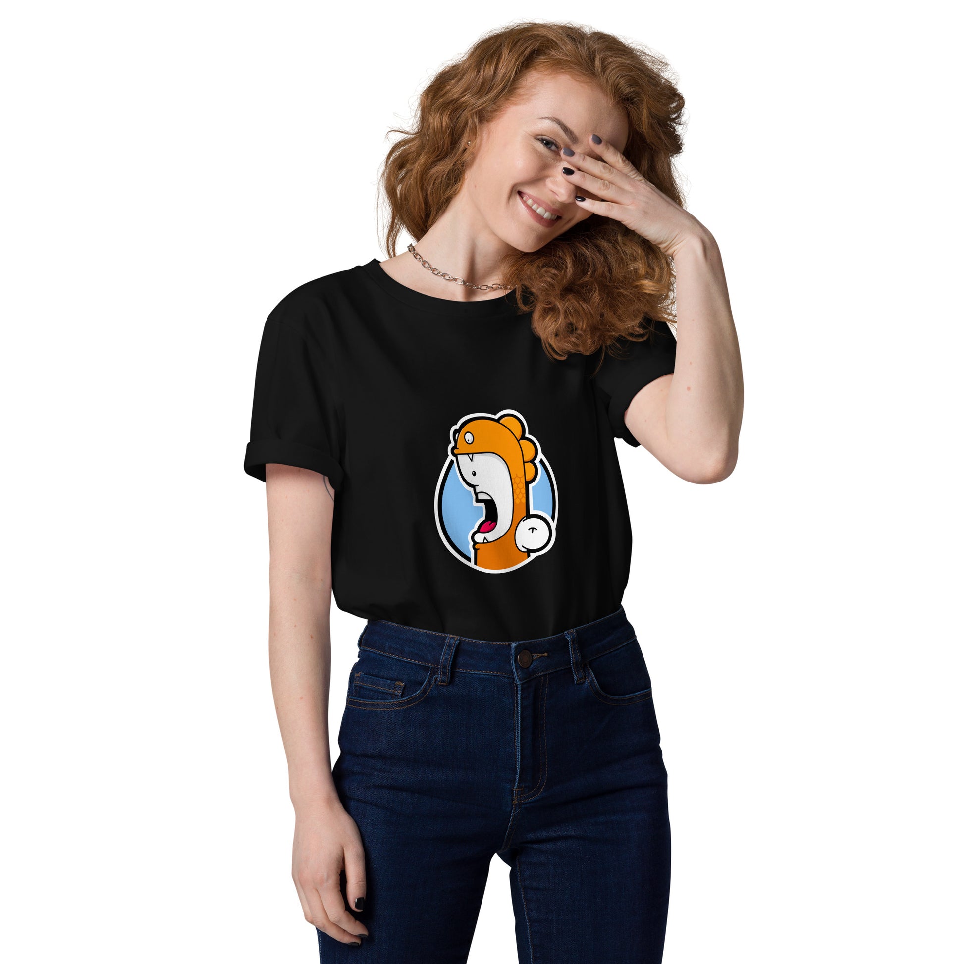 Shouter vs Fish t-shirt