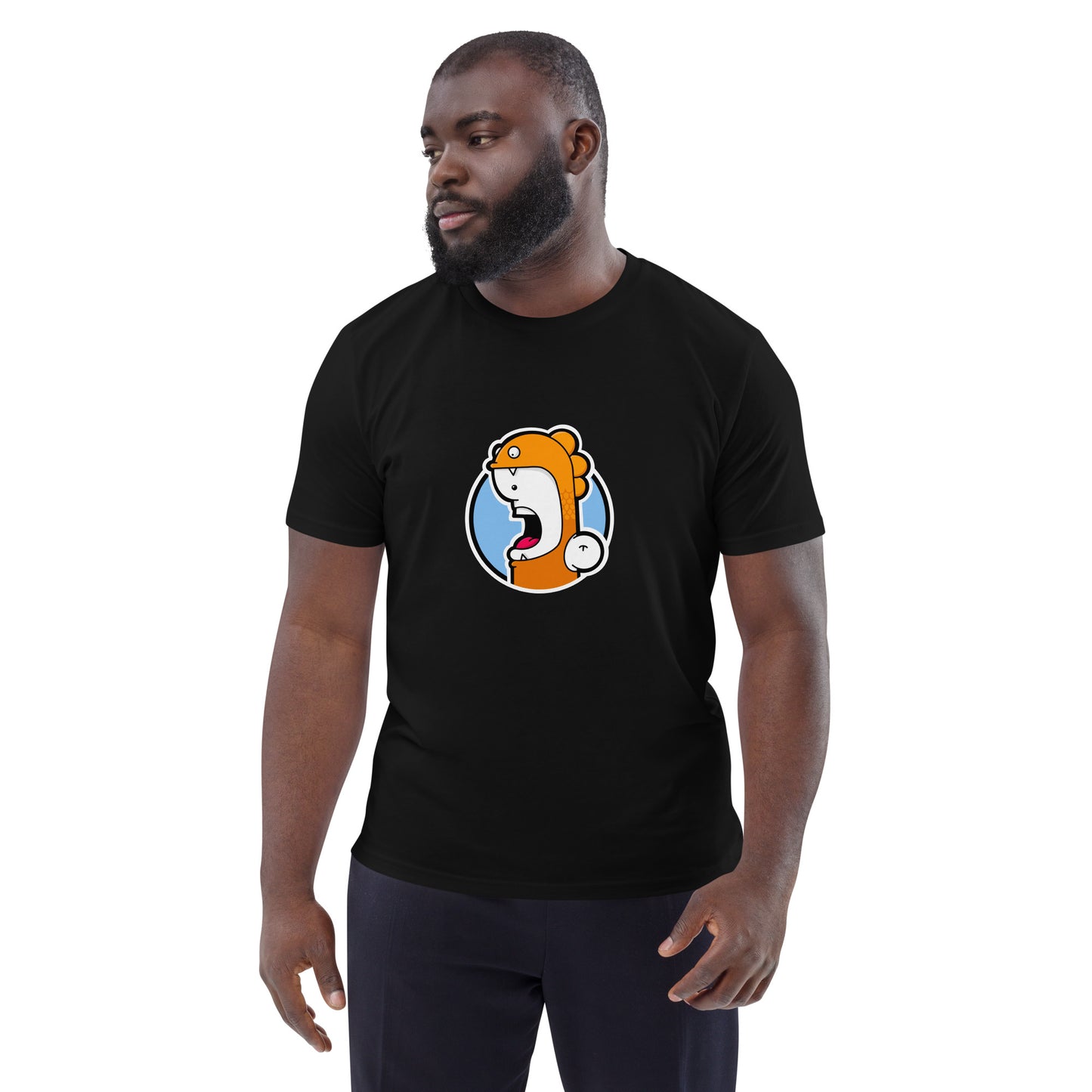 Shouter vs Fish t-shirt