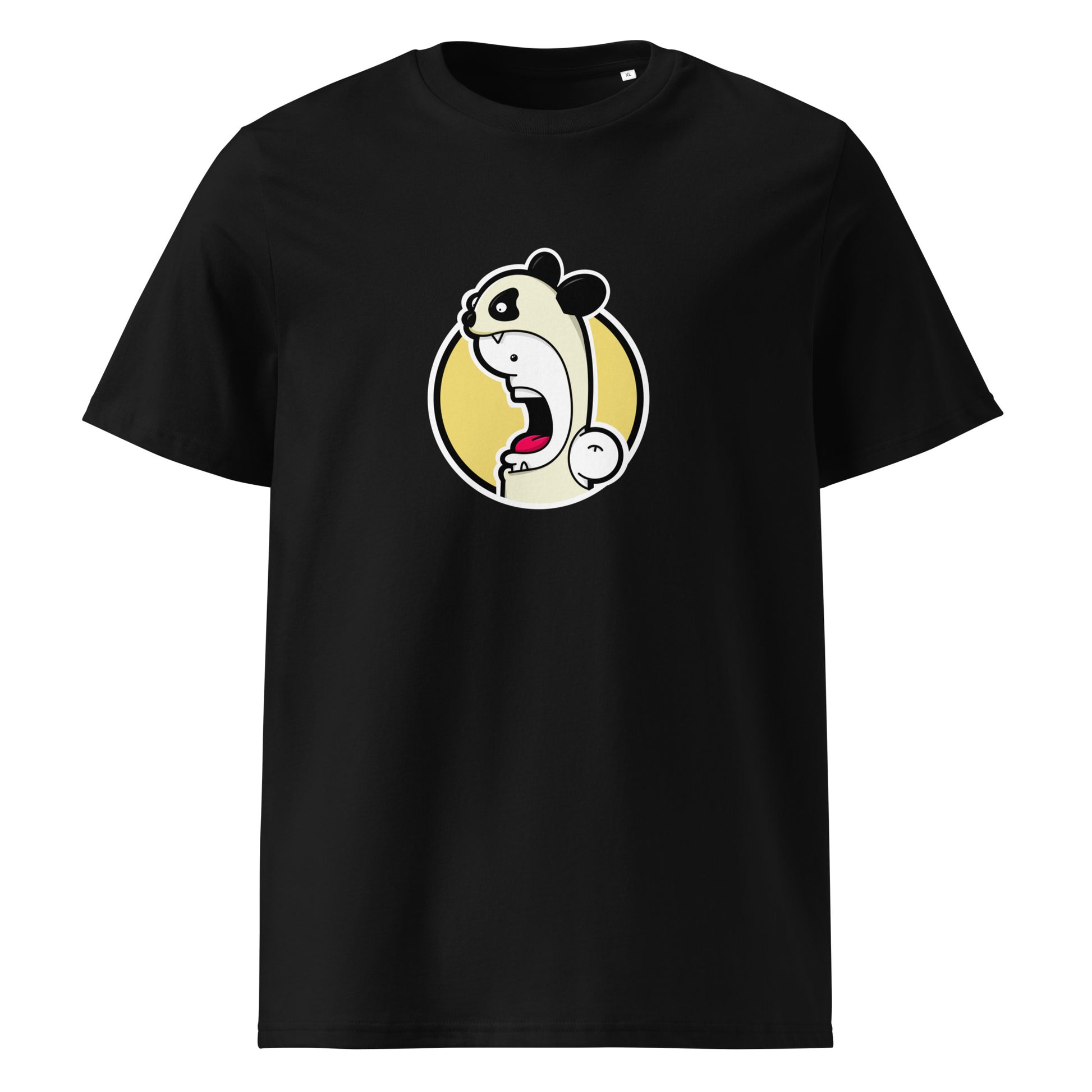 Shouter vs Panda t-shirt