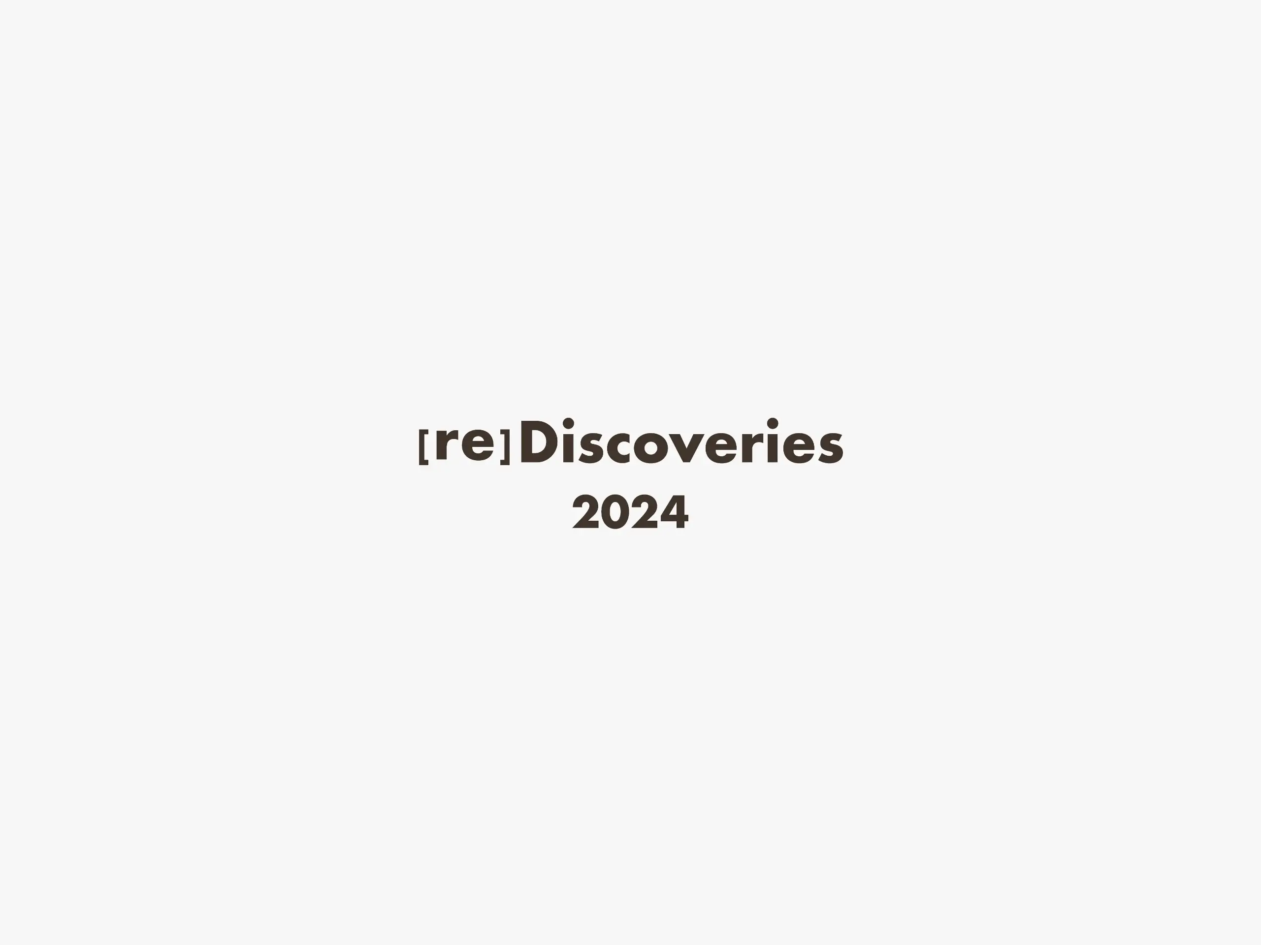 [re]Discoveries 2024